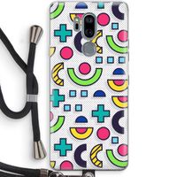 8-bit N°6: LG G7 Thinq Transparant Hoesje met koord