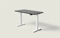 Desktronic HomeOne bureau Wit / Zwart / 140x70 cm