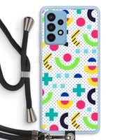 8-bit N°1: Samsung Galaxy A52 Transparant Hoesje met koord