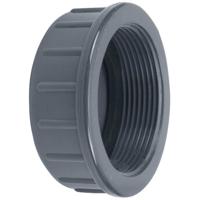 VDL PVC Drukbestendige Afsluitkap 1½ inch met Rubber Ring - Universele Binnendraad Vijverdichting VDL PVC Drukbestendige Afsluitkap 1½ inch met Rubber Ring - Universele Binnendraad Vijverdichting