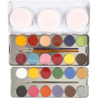 Eulenspiegel Schmink, diverse kleuren, 24 kleur/ 1 set