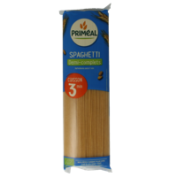Primeal Spaghetti halfvolkoren snelkokend bio 500 Gram
