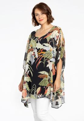Yoek Tuniek vierkant ZAZOE | Zwart | Maat 58/60