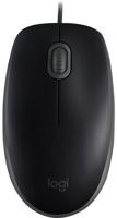 Logitech stille muis B110, zwart - thumbnail
