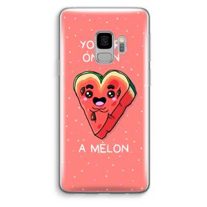 One In A Melon: Samsung Galaxy S9 Transparant Hoesje