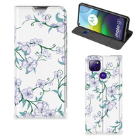 Motorola Moto G9 Power Uniek Smart Cover Blossom White - thumbnail