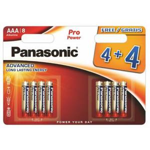 Panasonic Pro Power LR03/AAA Alkaline batterijen - 8 stuks.