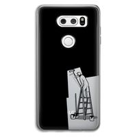 Musketon Painter: LG V30 Transparant Hoesje