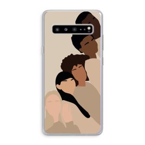 Sweet creatures: Samsung Galaxy S10 5G Transparant Hoesje