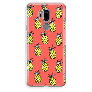 Ananas: LG G7 Thinq Transparant Hoesje