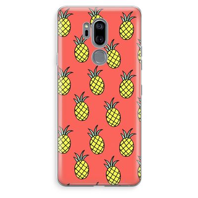 Ananas: LG G7 Thinq Transparant Hoesje