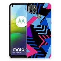 Motorola Moto G9 Power | TPU Hoesje | Funky Triangle