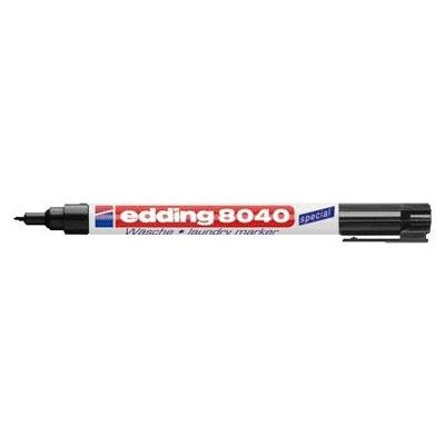 Wasgoedmarker edding 8040 rond 1mm zwart