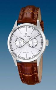 Horlogeband Festina F16805.1 Leder Bruin