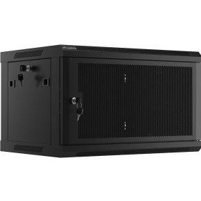 Lanberg WF01-6406-23B rack 6U Wandrek Zwart