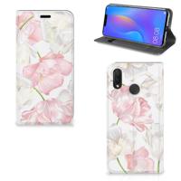 Huawei P Smart Plus Smart Cover Lovely Flowers