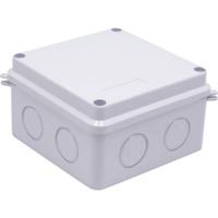 TRU COMPONENTS TC-RB 100x100x70 TC-10239092 Installatiebehuizing ABS kunststof Wit 1 stuk(s)