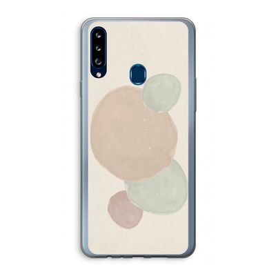 Geo #9: Samsung Galaxy A20s Transparant Hoesje