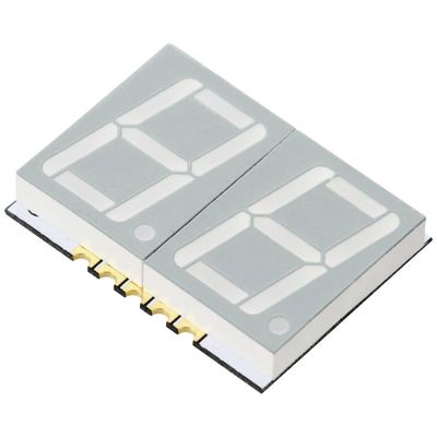 TRU COMPONENTS SMD-LED Rood 13 mcd Display met twee cijfers