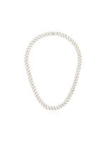 SHAY collier en or blanc 18ct serti de diamants - Argent