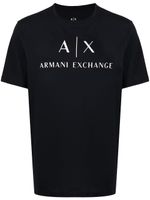 Armani Exchange t-shirt à logo imprimé - Noir