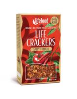 Lifefood Life crackers pikante tomaat bio (90 gr) - thumbnail