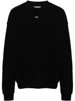 Off-White sweat en coton à logo imprimé - Noir - thumbnail