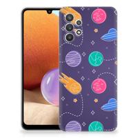 Samsung Galaxy A32 4G | A32 5G Enterprise Editie | Sillicone Back Cover | Space