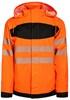 Korntex KX1004 EOS Hi-Vis Workwear Parka With Printing Area - Signal Orange/Black - L