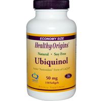 Ubiquinol Kaneka QH 50 mg (150 Softgels) - Healthy Origins - thumbnail