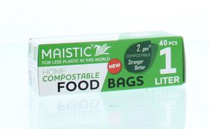 Maistic Diepvrieszak 40 x 1 ltr composteerbaar (1 Rol)