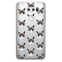 It's a Purrr Case: LG V30 Transparant Hoesje