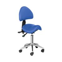 Zadelstoel - 550 - 690 mm - 150 kg - Blauw