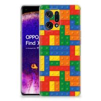 OPPO Find X5 TPU bumper Blokken - thumbnail