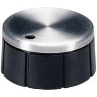 OKW A1321260 A1321260 Draaiknop Aluminium, Zwart (Ø x h) 21 mm x 10 mm 1 stuk(s) - thumbnail