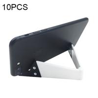 10 STKS V vorm universele mobiele telefoon Tablet beugel houder (wit)