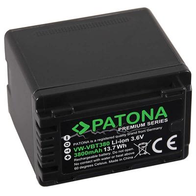 Panasonic VW-VBT380 accu (Patona Premium)