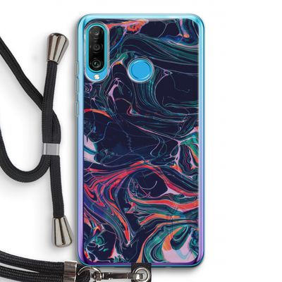 Light Years Beyond: Huawei P30 Lite Transparant Hoesje met koord