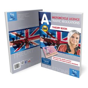 Motor Theorieboek in het Engels - Motorcycle Driving License A Theory Book 2023