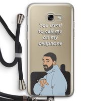 Hotline bling: Samsung Galaxy A5 (2017) Transparant Hoesje met koord