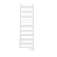 Radson Flores E elektrische handdoekradiator 180.7x60cm 1250watt IP44 staal Wit FLED0618EL