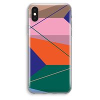 Gestalte 1: iPhone XS Max Transparant Hoesje Gestalte 1: iPhone XS Max Transparant Hoesje