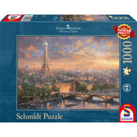 Schmidt puzzel 1000 stukjes Parijs, Stad van de Liefde, - thumbnail