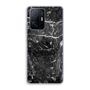 Zwart marmer: Xiaomi 11T Pro Transparant Hoesje