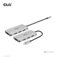 Club 3D USB Gen2 Type-C to 10Gbps 4x USB Type-A Hub usb-hub - thumbnail