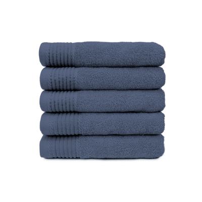 The One Badhanddoek 450 gram 70x140 cm Denim Faded (5 stuks)