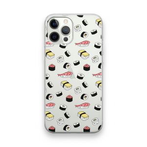 Sushi time: iPhone 12 Pro Transparant Hoesje