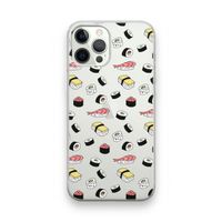 Sushi time: iPhone 12 Pro Transparant Hoesje