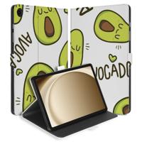 Samsung Galaxy Tab A11 Plus | Book Case | Hoesje met Standaard Avocado Singing