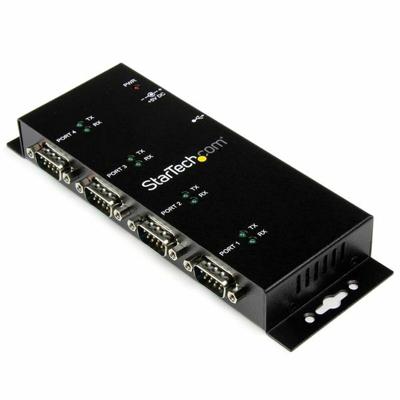 USB-HUB Startech ICUSB2324I Zwart